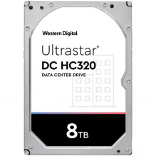 Western Digital Ultrastar DC HDD serveris 7K8 (3,5 colio, 8TB, 256 MB, 7200 RPM, SAS 12Gb/ s, 512E SE), SKU: 0B36400