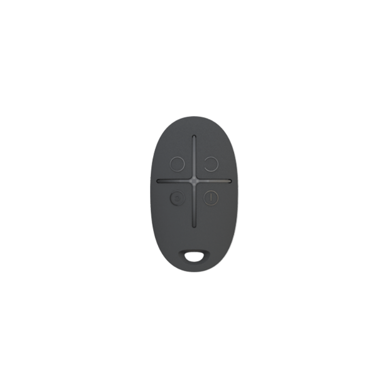 Ajax SpaceControl Key fob with a panic button (black)
