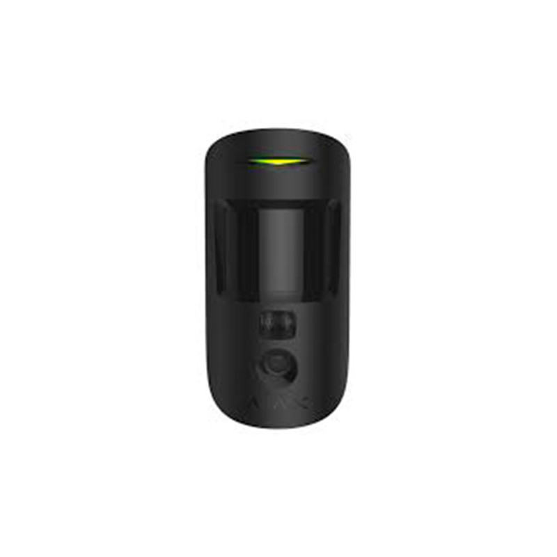 Ajax MotionCam judesio detektorius su fotokamera (juodas)