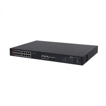 PoE switch 1000Mbps 16+2G...