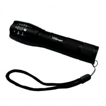 Flashlight, 1000lm, 10W, with rechargeable battery 18650