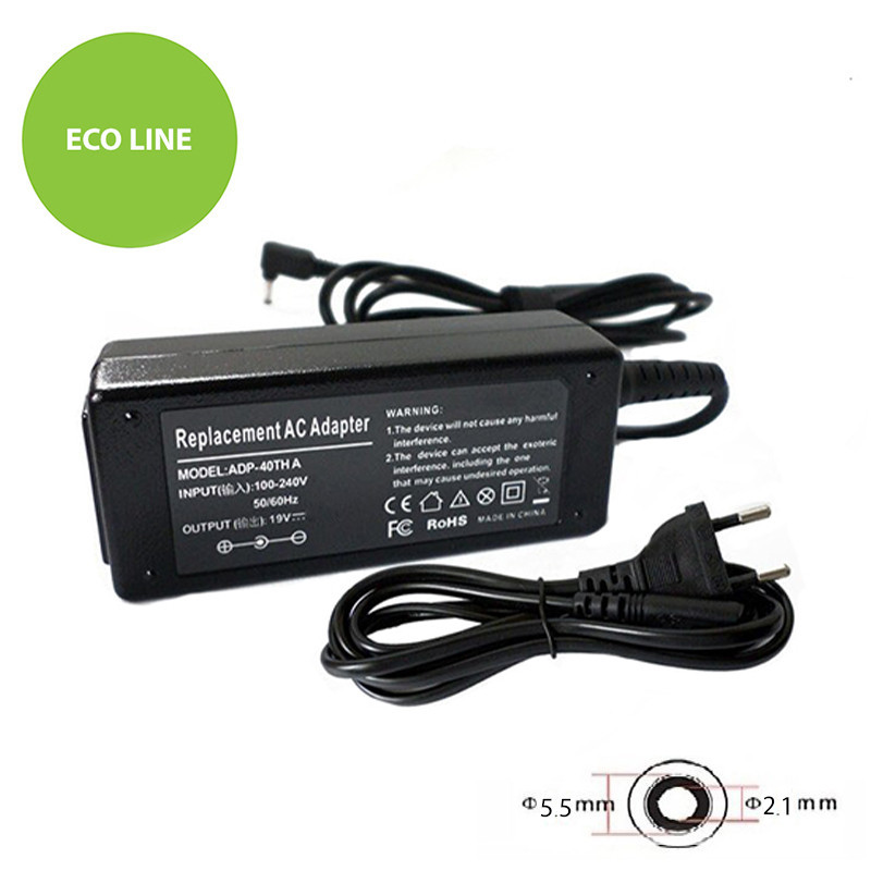 Laptop Power Adapter ACER 45W: 19V, 2.37A