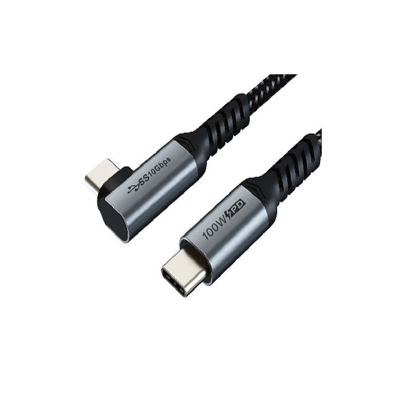 Kabelis USB3.2, USB-C - USB-C, 20Gbps, 100W, 20V/ 5A, 4K/ 60HZ, 1m