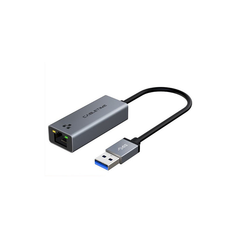 Adapteris USB3.0 A-RJ45, 1000Mbps, 0.15m