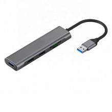 Adapteris USB 3.0 - 3 x USB...