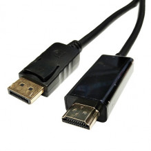 Kabelis DisplayPort - HDMI,...