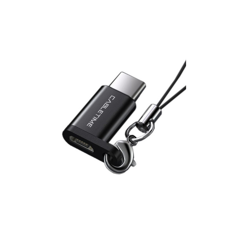 OTG adapteris USB Type-C (M) - micro USB (F)