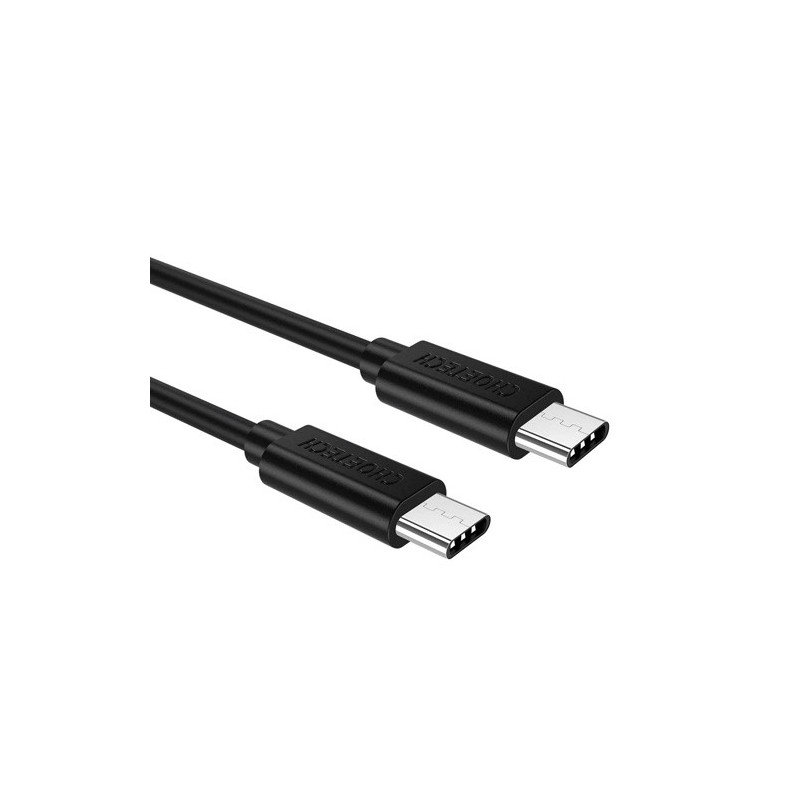 Cable CHOETECH Type-C - Type-C, black, 1m