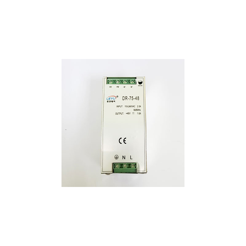 Power supply 48V, 1,6A, 75W din rail