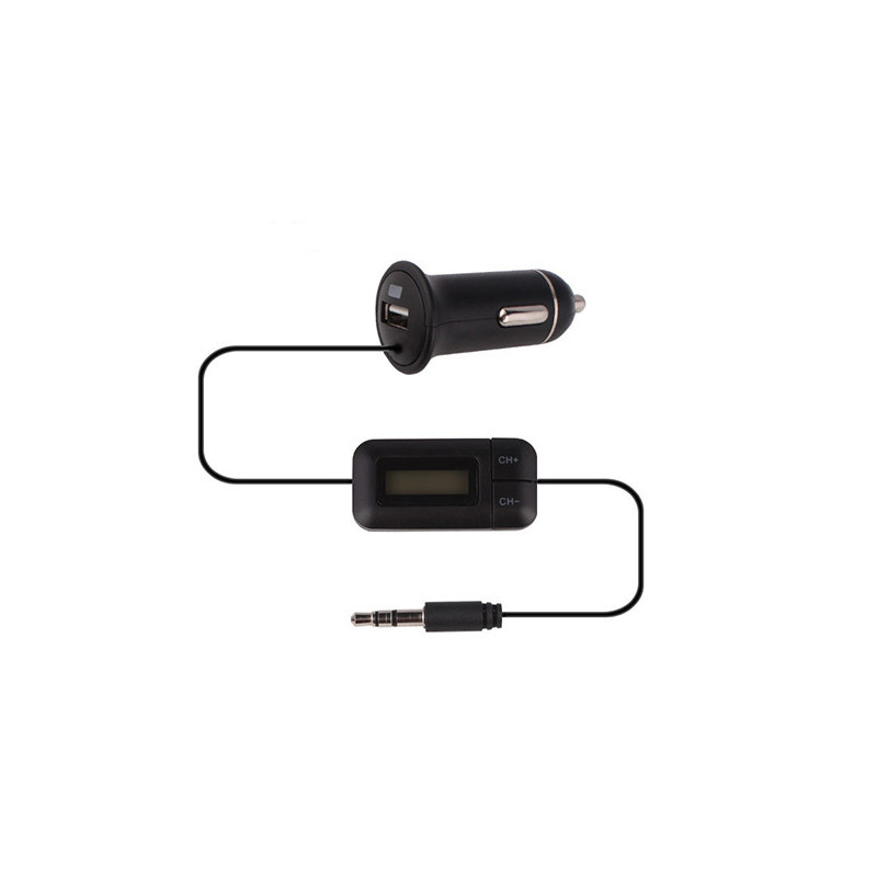 USB charger + FM transmitter (12V, 24V)