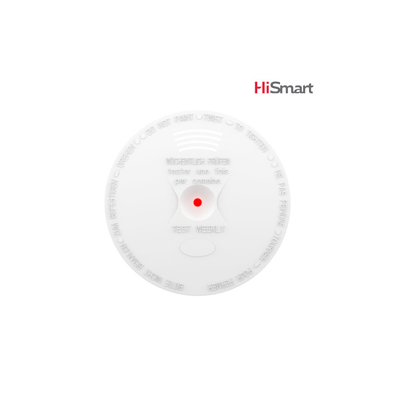 HiSmart Wireless Smoke Sensor (BS EN 14604:2005)