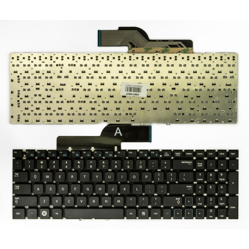 Keyboard SAMSUNG NP300 series: NP300V5A, NP305V5A, NP300E5A, NP305E5A