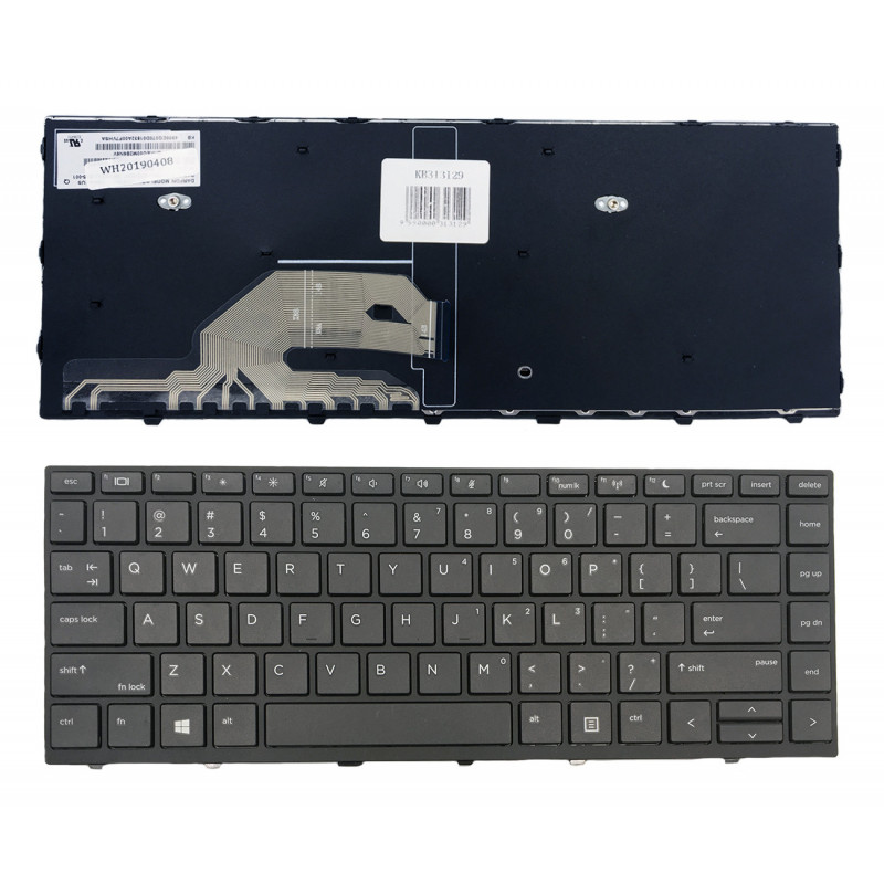 Klaviatūra HP Probook: 430 G5, 440 G5 (su rėmeliu)