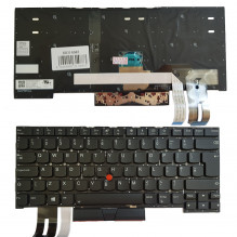 Keyboard Lenovo ThinkPad T490s, T495s, UK, with backlight
