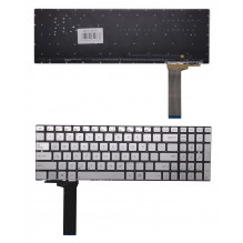 Keyboard ASUS N550J, US (silver)