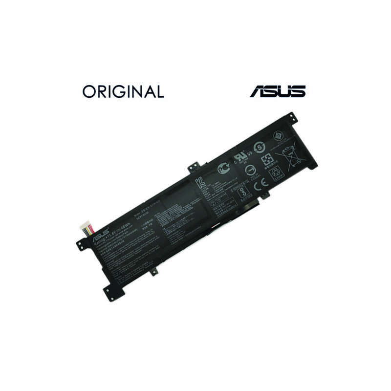 Nešiojamo kompiuterio baterija ASUS B31N1424, 4110mAh, Original