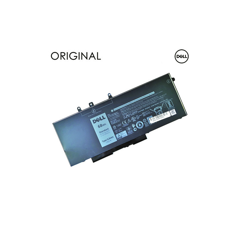 Notebook Battery DELL GD1JP, GJKNX, 8500mAh, Original