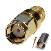 SMA-male Crimp Connector for RG6 Cable