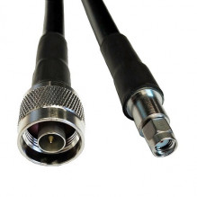 Cable LMR-400, 1m, N-male...