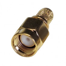 RPSMA-male Crimp Connector for RG58 Cable
