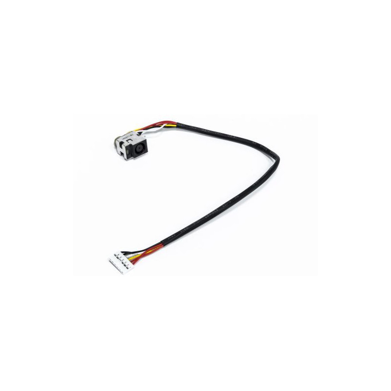 Power jack with cable, HP DV6 Series