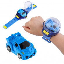 Clockwork RC racing car (Blue)