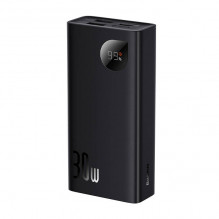 Powerbank Baseus Adaman2 10000mAh, 2xUSB, USB-C, 30W (juoda)