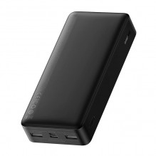 Powerbank Baseus Bipow 20000mAh, 2xUSB, USB-C, 15W (juoda)