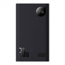 Powerbank Baseus Adaman 2, 20000mAh, 30W, 3xUSB, USB-C (juoda)
