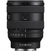 Sony FE 20-70mm F4 G (Black) | (SEL2070G)