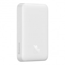 Powerbank Baseus Magnetic, 10000mAh, USB-C 20W, MagSafe (white)