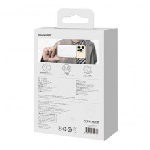 Powerbank Baseus Magnetic, 10000mAh, USB-C 20W, MagSafe (balta)