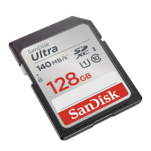 Atminties kortelė SANDISK ULTRA SDXC 128GB 140MB/ s UHS-I Class 10