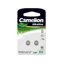 Camelion AG2/ LR59/ LR726/ 396, šarminis mygtukas, 2 vnt.