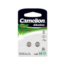 Camelion AG12/ LR43/ LR1142/ 386, šarminis mygtukas, 2 vnt.