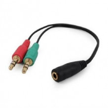 Gembird CABLE AUDIO 3.5MM SOCKET TO/ 2X3.5MM PLUG CCA-418