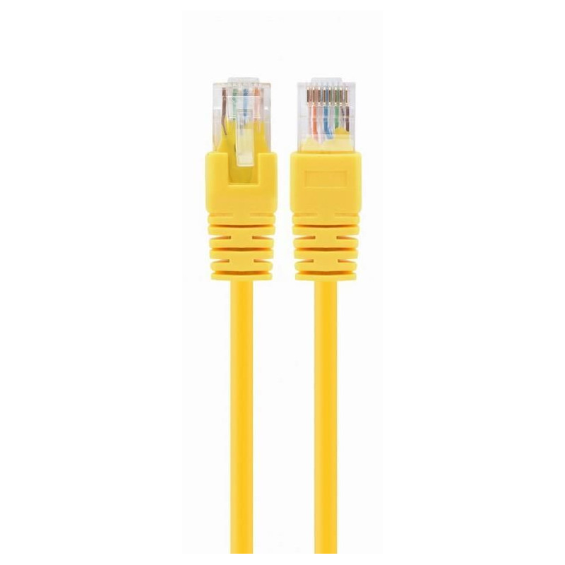 Gembird PATCH CABLE CAT5E UTP 0.25M/ YELLOW PP12-0.25M/ Y