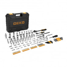 Rankinių įrankių rinkinys Deko Tools DKAT150, 150 vnt