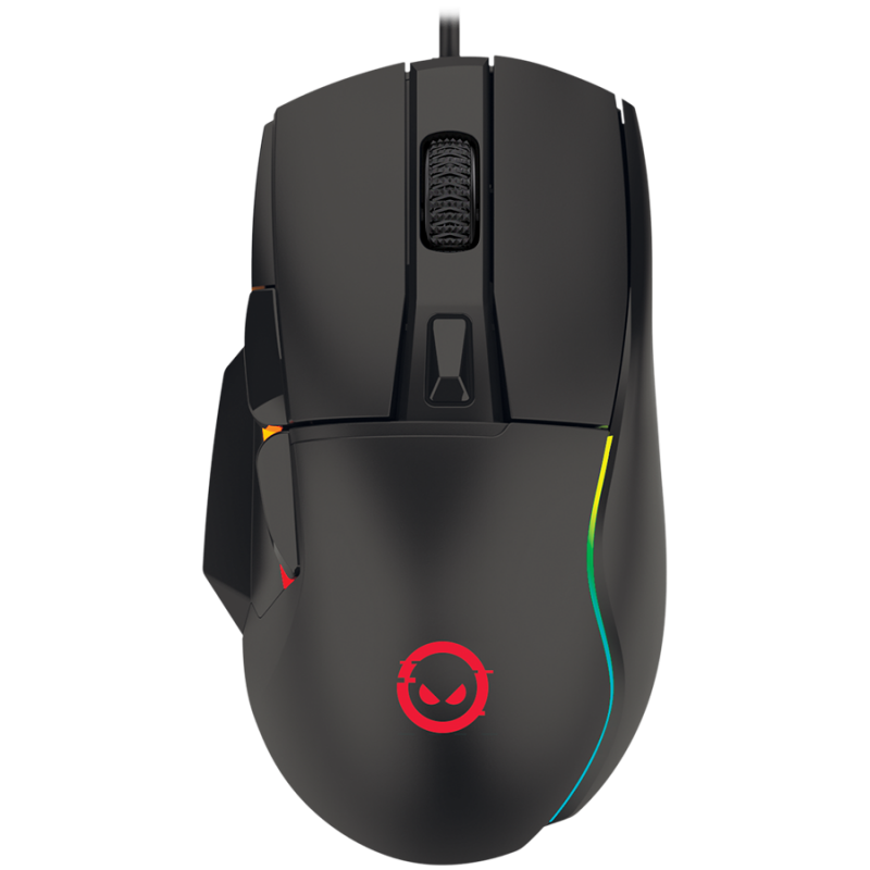 LORGAR Jetter 357, gaming mouse, Optical Gaming Mouse with 6 programmable buttons, Pixart ATG4090 sensor, DPI can be up 