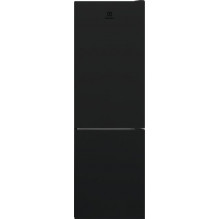 186 cm black frosted glass door No Frost refrigerator Electrolux LNT7ME32M2