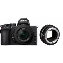 Nikon Z50 + NIKKOR Z DX 16-50mm f/ 3.5-6.3 VR + FTZ II Adapter