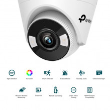 TP-LINK VIGI 4MP Full-Color Wi-Fi Turret Network Camera, 4mm