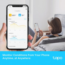 TP-LINK Smart Temperature & Humidity Monitor, Tapo T315