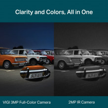 TP-LINK VIGI 3MP Outdoor Full-Color Bullet Network Camera VIGI C330, 2.8mm