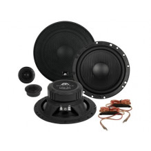 Esx hz6.2c - separated speakers, midbass diameter 165 mm, rms power 100 watts, impedance 3 ohms