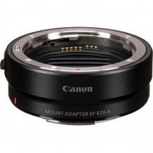 Canon EOS R50 + RF-S 18-45mm f/ 4.5-6.3 IS STM + Mount Adapter EF-EOS R (Black)