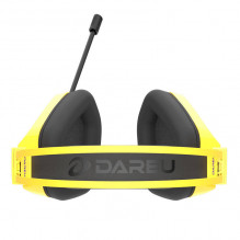 Žaidimų ausinės Dareu EH732 USB RGB (geltona)