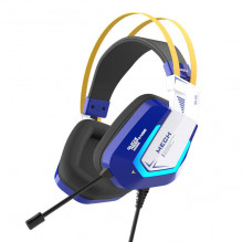 Žaidimų ausinės Dareu EH732 USB RGB (mėlyna)