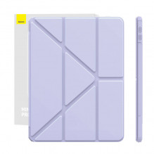„Baseus Minimalist“ serijos „IPad“ 10,2 colio apsauginis dėklas (violetinė)