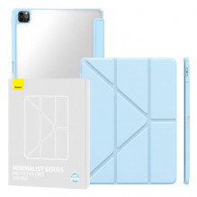 Apsauginis dėklas Baseus Minimalist, skirtas iPad Pro 12,9" 2020/ 2021/ 2022 (šviesiai mėlynas)